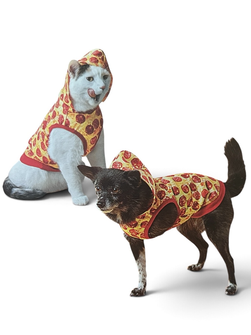 NEW Boots & Barkley Pepperoni Pizza Pet Sweatshirt Cats or Dogs Size Small